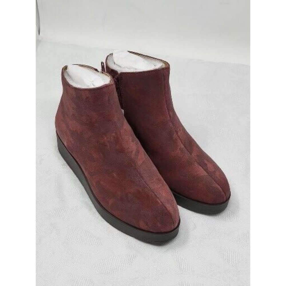 Lucky Brand Karmeya Sugar Red Bootie size 7M